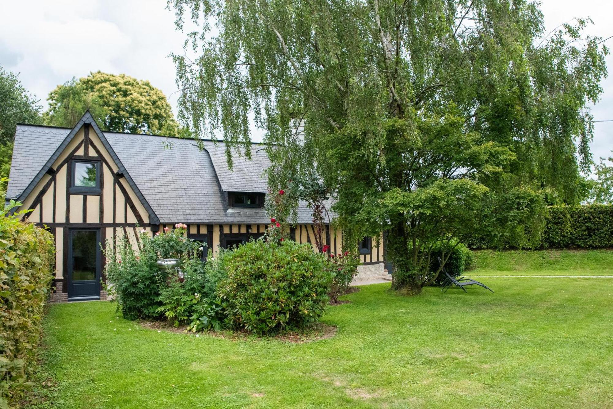 L'Aube Normande Villa Villequier Exterior photo