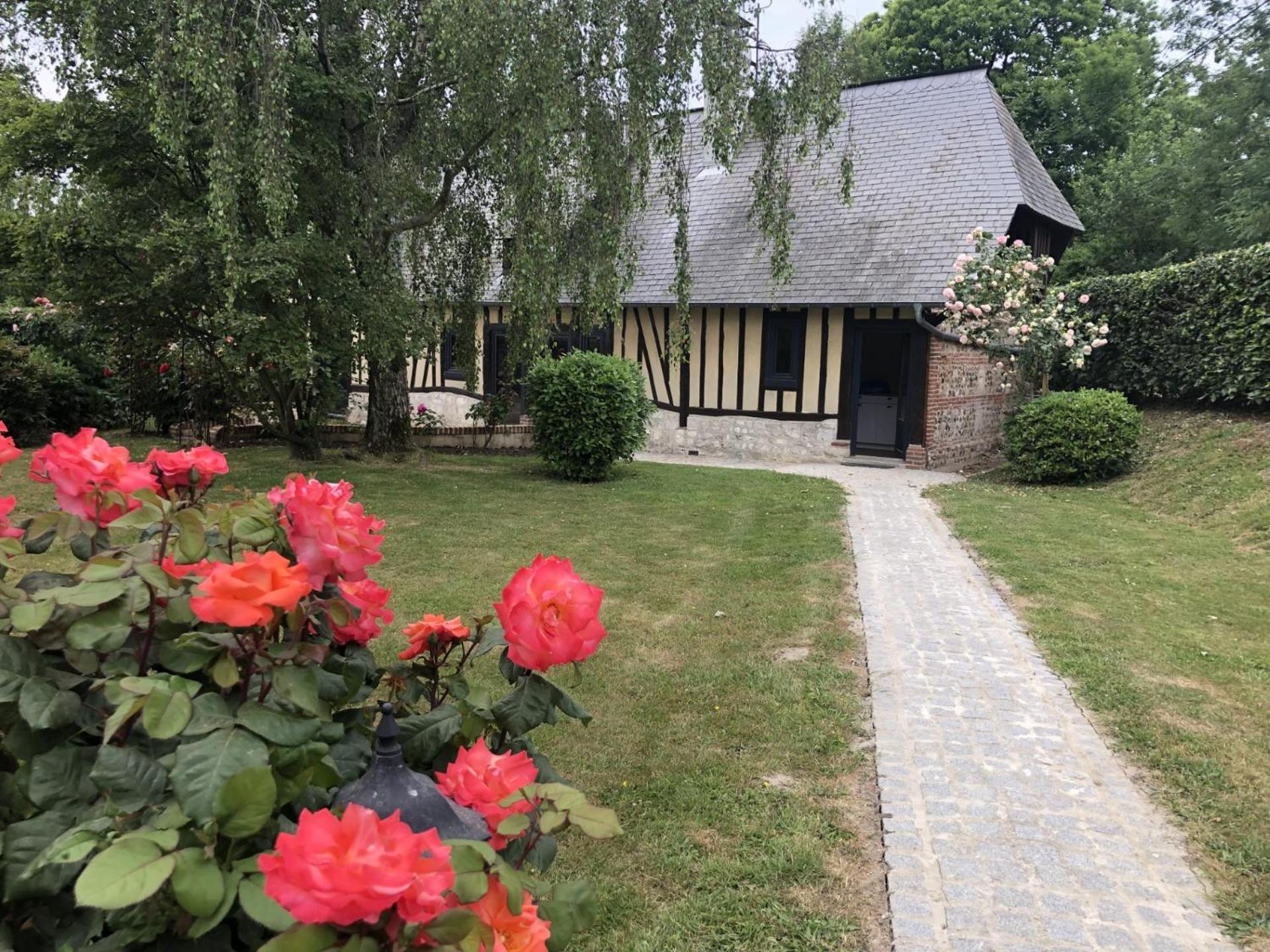 L'Aube Normande Villa Villequier Exterior photo